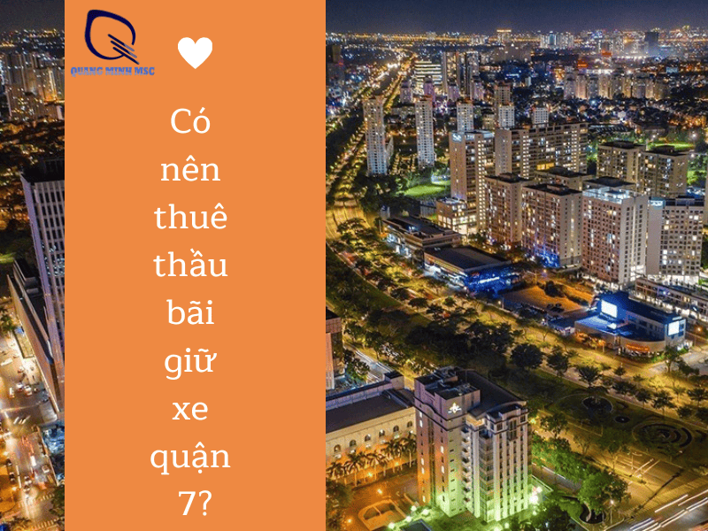 thầu bãi giữ xe quận 7